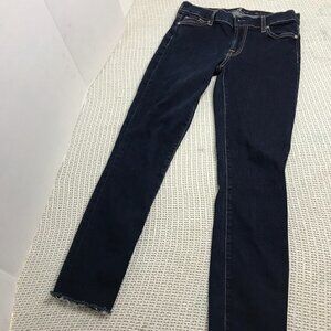 7 FOR ALL MANKIND WOMENS SKINNY JEANS SIZE 27